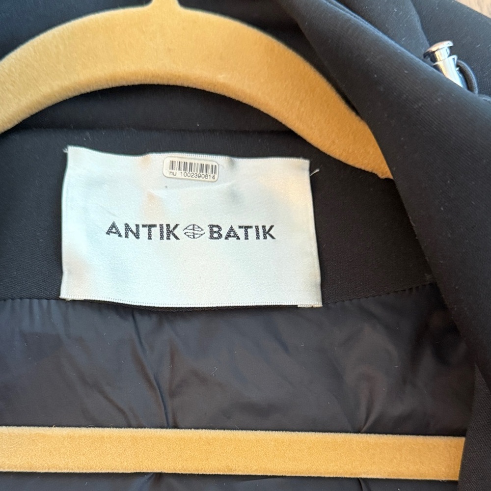Antik Batik Kalak Oversized Printed Puffer Jacket Boho Quilted Coat Anthropologi - Picture 3 of 5